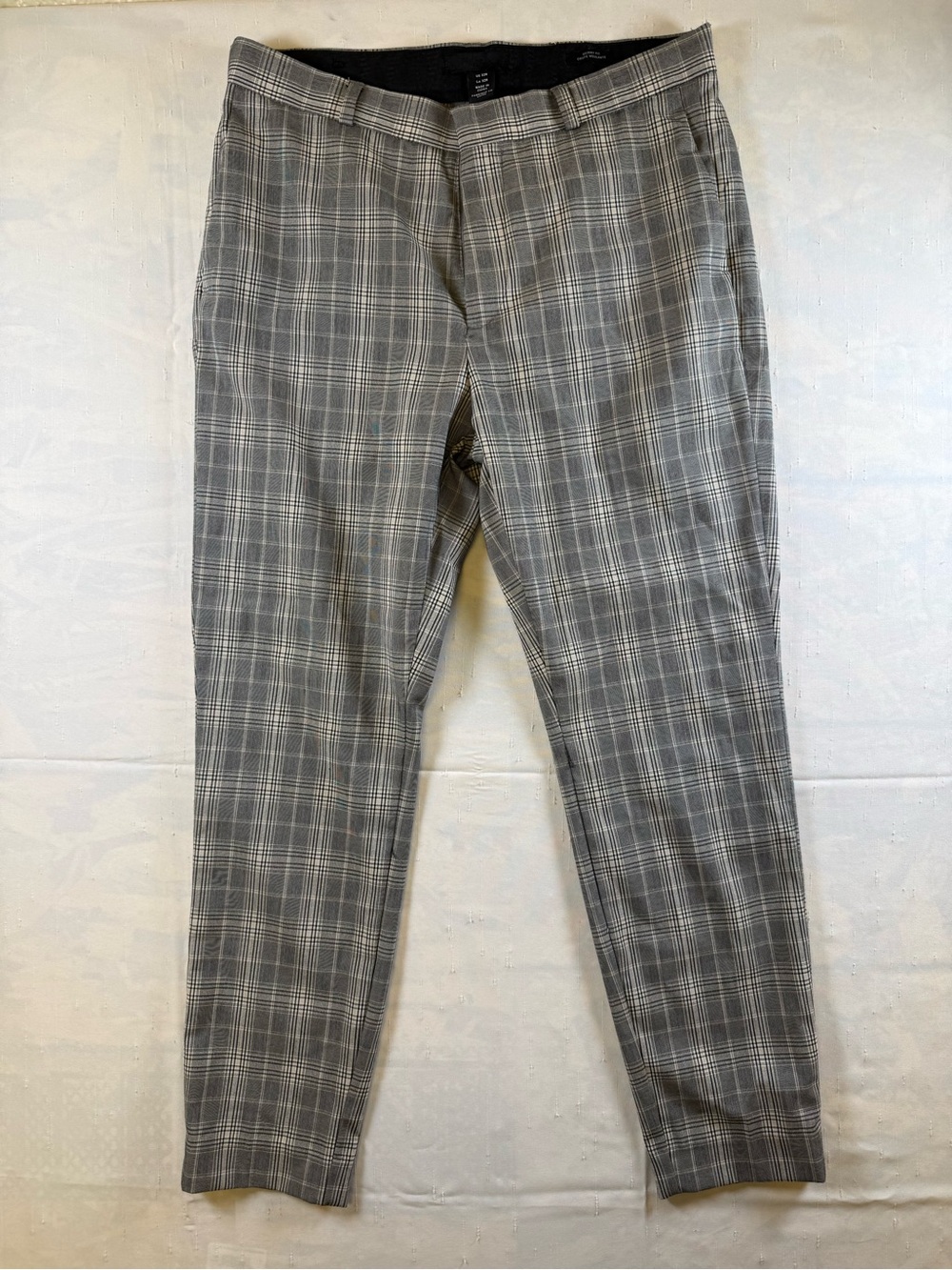 H&M Gray Plaid Dress Pants